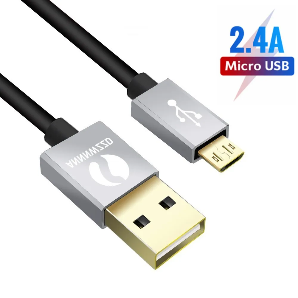 

Micro USB Cable Fast Charging 2.4A Micro usb Cord For Samsung S7 Xiaomi Redmi Note 5 Pro Android Phone cable Micro usb charger