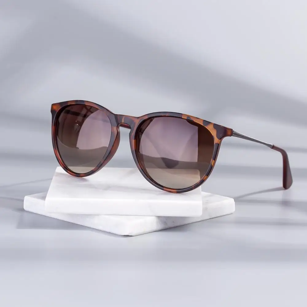 

COLOSSEIN Cateye Women Sunglasses Mirror Leopard Sunglasses Men Round Frame Vintage Sun Glasses Ultralight Designer Glass UV400