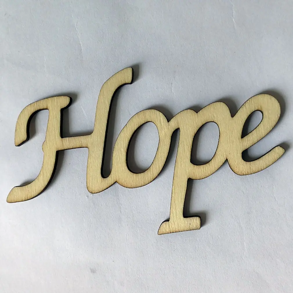 

Wooden Manual Diy Accessories English Alphabet Ornament Wooden Home Wall Sticker Art Ornament Wall Decals Words Letter Sticker