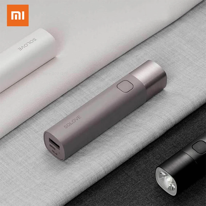 XIAOMI SOLOVE портативный светильник вспышка для мобильных устройств светодиодный