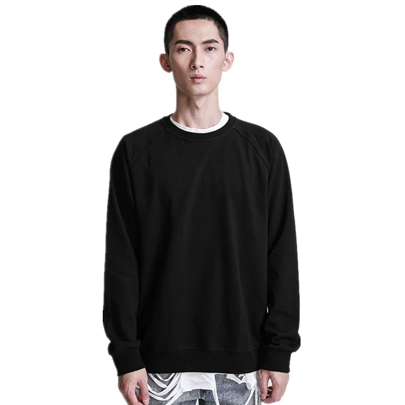 Ковбойская безрукавка 19SS для мужчин и женщин однотонный Свитшот уличная хип-хоп модные однотонные Топы Весна Осень Harajuku мужские повседневные толстовки