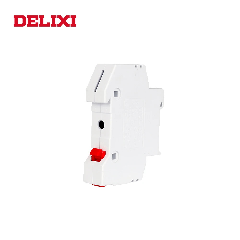 DELIXI RT18 32X AC 380 В 1P 2P 3P 32A Цилиндрический предохранитель с креплением на DIN рейку