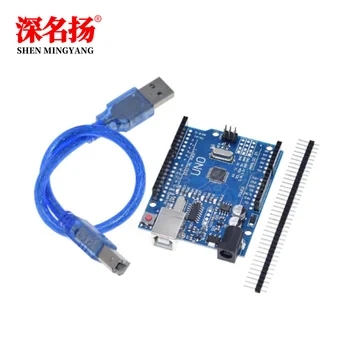 

duino UNO R3 development board ATmega328P microcontroller improved version development learning control