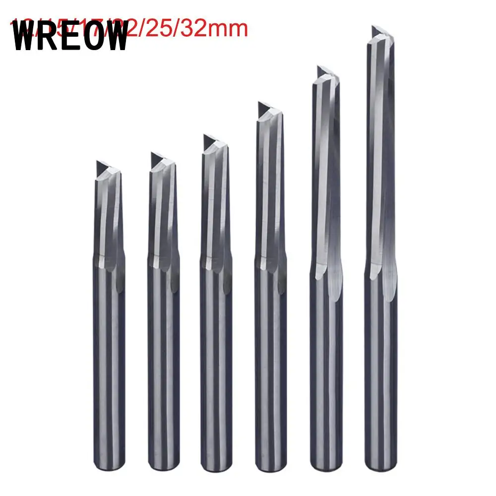 

10pcs 3.175mm Two Flutes Spiral End Milling Cutter tungsten steel CNC Router Bits Mill Cutter For Wood MDF PVC Cutting Tools