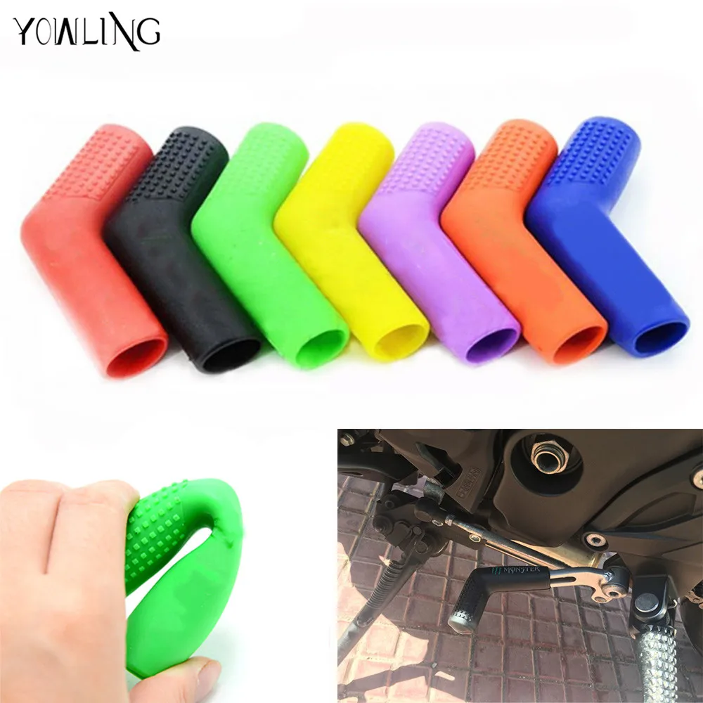 Universal Motorcycle Gear Shift Lever Rubber Sock Gear Shifter Boot Shoe Shift Case Protectors Covers Moto Replacement Patrs