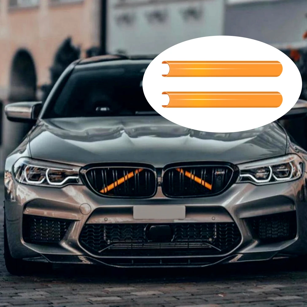 On Sale Front Grille Trim Strips For BMW F30 F32 3 4 Series 4 Color Sport Style Grille Trim Strips gBQLx3q0ZRA