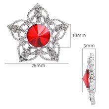 

H034 10Pcs/Pack Sewn Rhinestones Flower Needlework Decorations for Clothes Handicrafts Stone Diy Jewelry Making Findings