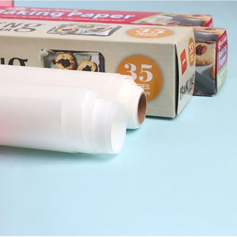 1Box 5M Greaseproof Baking Paper Rectangle Bakery BBQ Party Oven Cooking Sheet