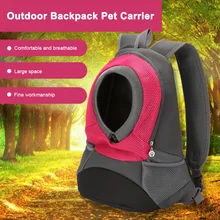 Переноска для собак на открытом воздухе, переносная сумка для собак, дышащая переносная сумка на плечо, Сетчатая Сумка для больших собак, кошек, рюкзак для собак