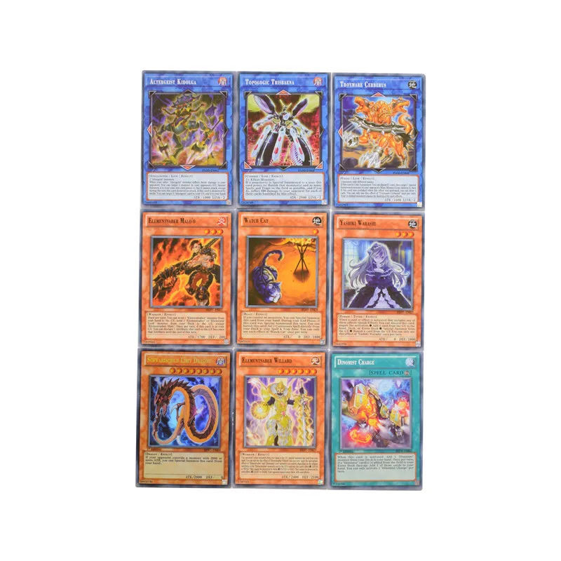 Yugioh карты 216 шт./компл. фигурки карточные игрушки английская версия для детей Yu Gi Oh