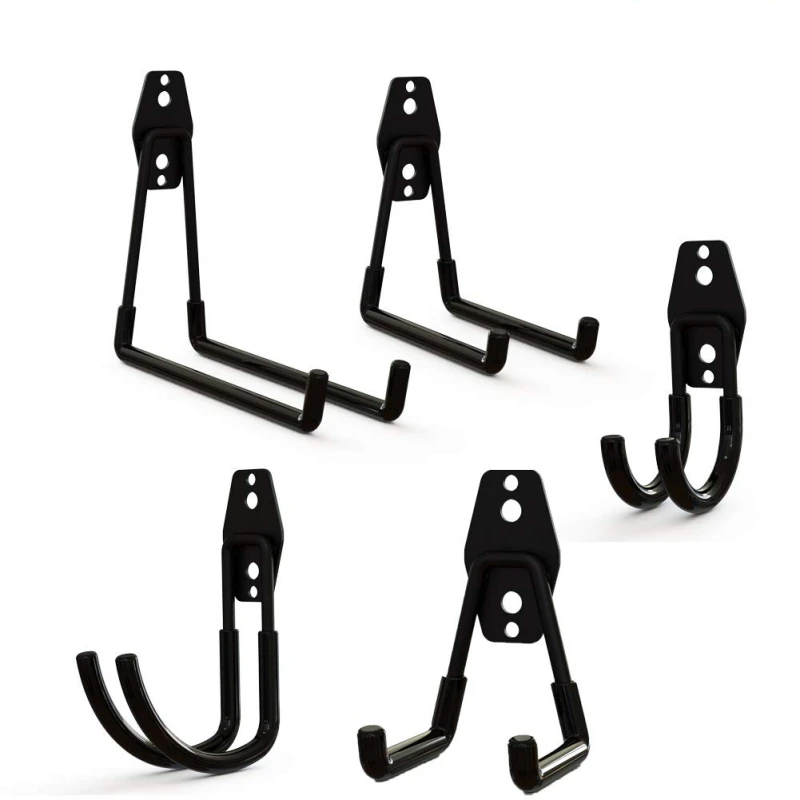 

1 Set Metal Hook Garage Hook Balcony Storage Hook Warehouse Storage Hook For Organizing Power Tools (with Screws)