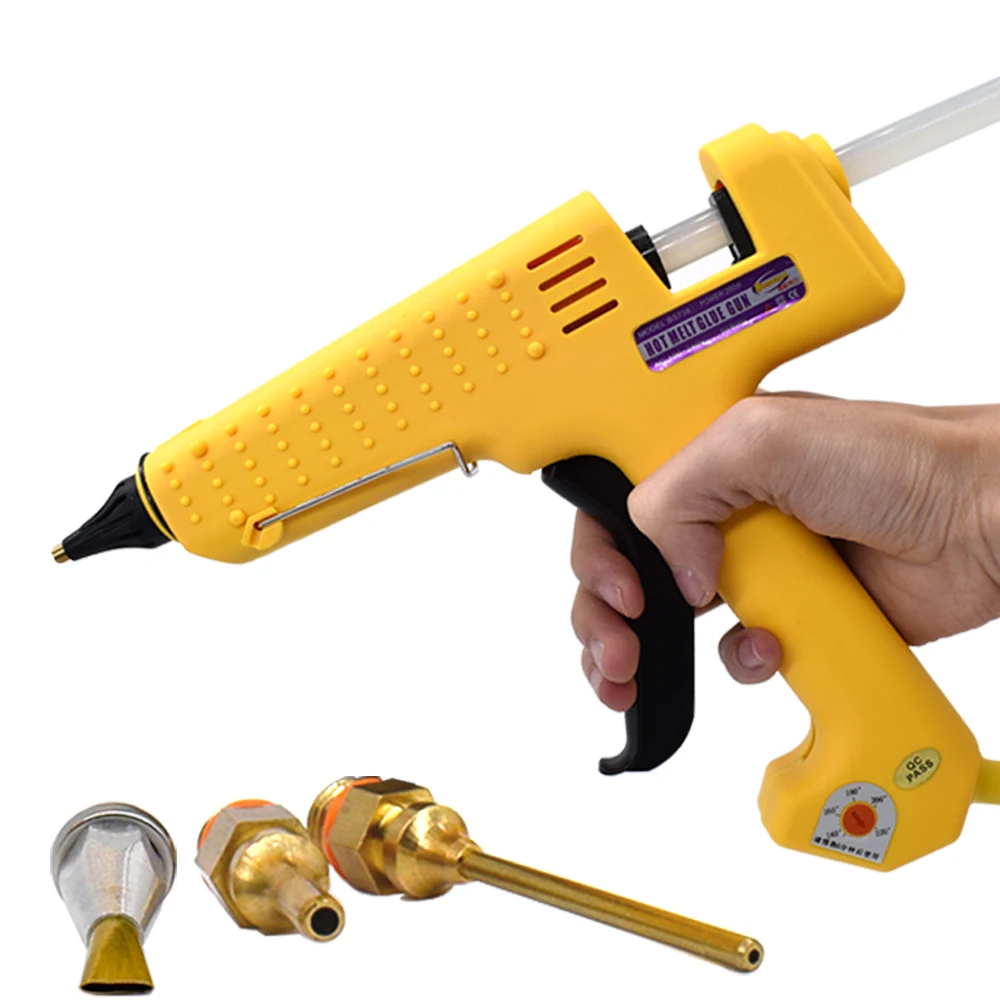 250W Specialty Solizer Adjustable heating temperature Glue Tool Kit With 11MM Hot Melt Glue Sticks 1 Copper Nozzle Glue - Gun