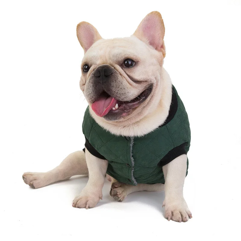 Одежда для собак, зимняя утепленная куртка для собак, французская куртка для бульдога чихуахуа, куртка для собак, наряд для щенков, одежда для домашних животных для маленьких собак, ropa para perro