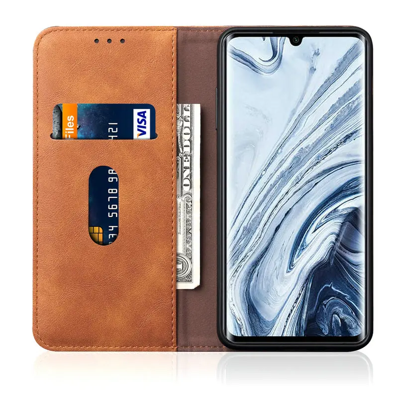 Для Xiaomi mi Note 10 10 Pro чехол Роскошный Твердый кожаный кошелек для монет для принципиально Xiaomi mi Примечание 10 Pro Чехол mi Note10 чехол с откидной крышкой