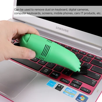

USB Vacuum Cleaner USB Gadgets For Computer Vacuum Mini USB Keyboard Mobile Phones Cleaner Laptop Brush Dust Cleaning Kit