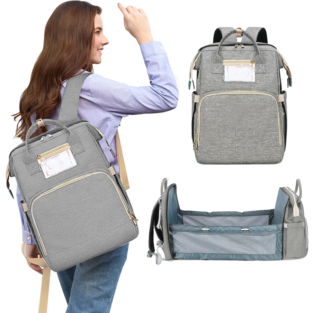 Baby Diaper Bag Backpack Bed Crib Baby Sleeping Bag For Travel Bed Diaper Pad Stroller Organizer In Stock Dropshipping Baby Diaper Bag Backpack Bed Crib Baby Sleeping Bag For Travel Bed Diaper Pad Stroller Organizer In Stock Dropshipping