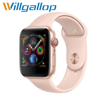 

Willgallop W54 Smart Horloge HD Touch Screen Fo Fitness Sport Gezondheid ArmbandTracker support Wireless Charging Siri