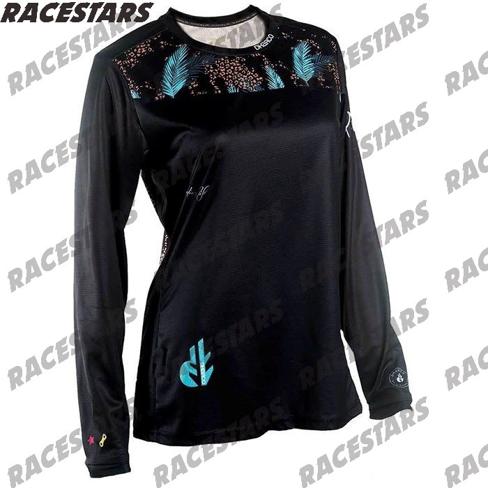 Женская футболка для мотокросса с эффектом эндуро горнолыжная горнолыжного
