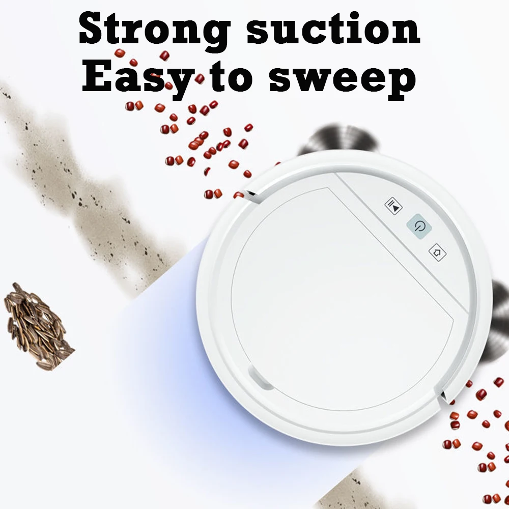 US $96.31 Robotic Vocuum Cleaner APP Remote Control 1200Pa Suction Low Noise 2000mAH AntiDrop UShape Cleaning OneClick Start