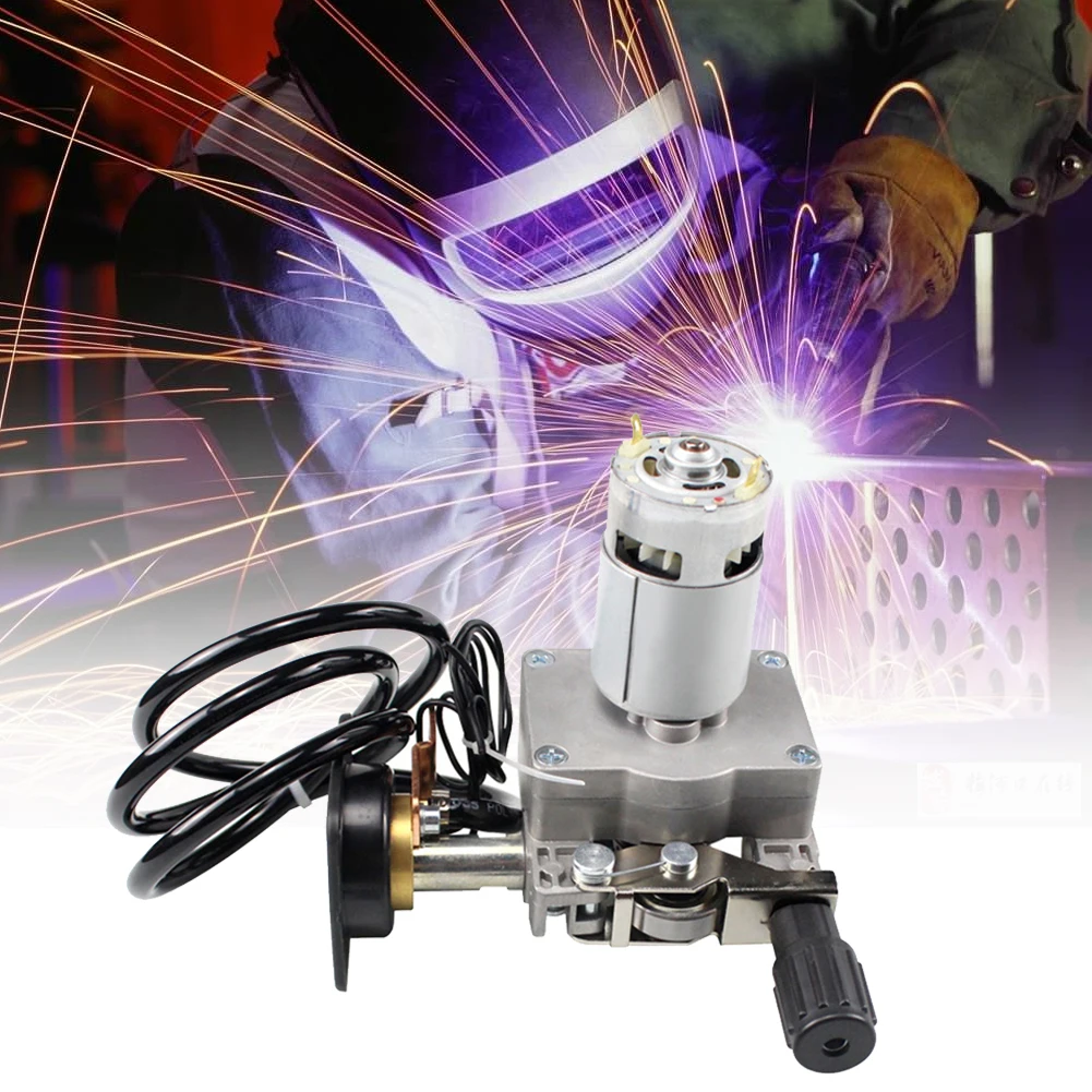 

DC24V 0.6-10mm Welding Machine Wear Resistant Mini Durable Professional Stable Smooth Efficient Tools Assembly Wire Feeder