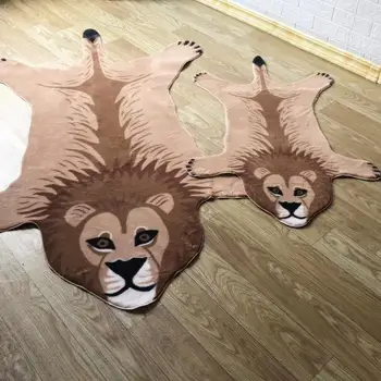 

large size Baby Kids Game Mat Rug Children Cartoon tiger lion Blankets Animal Carpet Play Mats Carpet Kids Room Decoration Gift