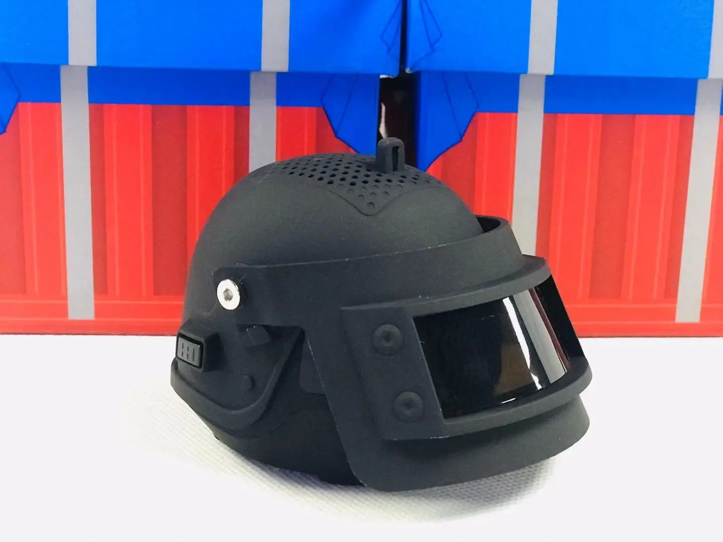 Трехуровневый шлем Bluetooth динамик маленький сабвуфер металлический беспроводной Саундбар Поддержка TF карта FM радио