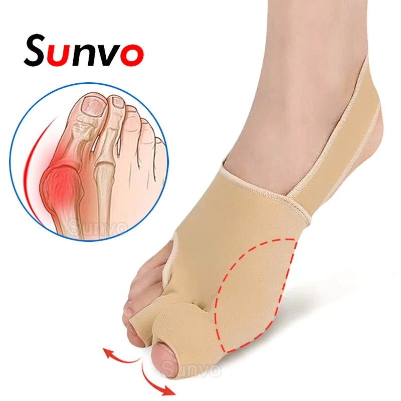 

Big Toe Bunion Splint Straightener Toes Separator Hallux Valgus Corrector for Thumb Care Protector Foot Pain Relief Pads Inserts