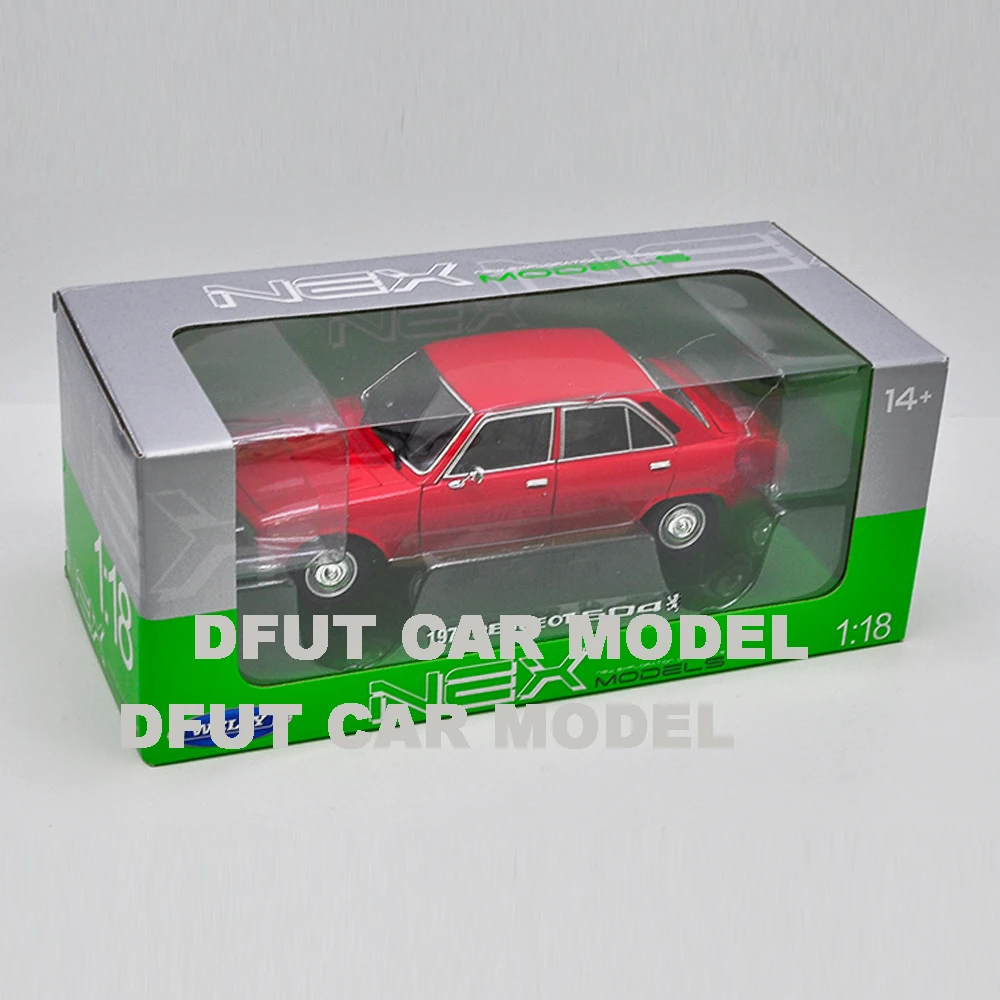 1:18 сплав 504 1975 модель автомобиля Детские игрушечные автомобили оригинальные