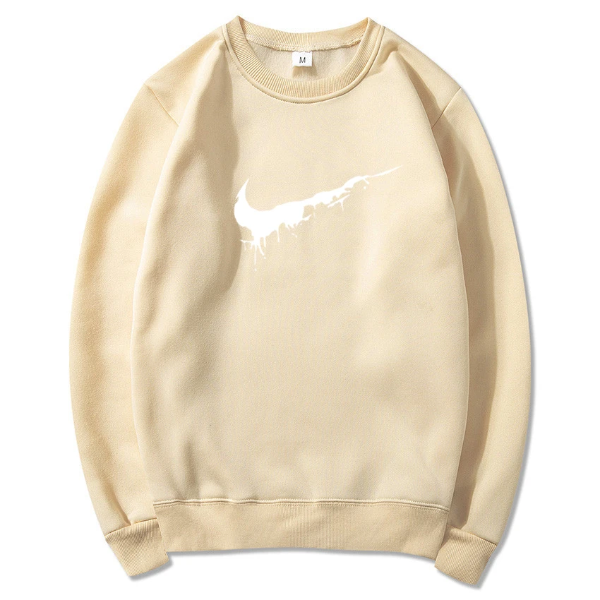khaki sweatshirt Новинка, популярный бренд, Мужской пуловер с капюшоном, осень/зима, мужские комплекты, худи+ спортивные штаны, комплект из двух предметов, бодибилдинг, спортивный костюм - Цвет: khaki sweatshirt