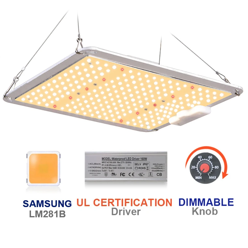 PROD 1005002553076219 Quantum Board LED Grow Light Full Spectrum SF1000
110W Dimmable Phyto Lamp For Plants Indoor Greenhouse Growing Lamp