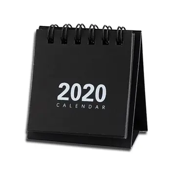 

2020 New Year Mini Table Calendar Creative Simple Desk Coil Notepad Calendar