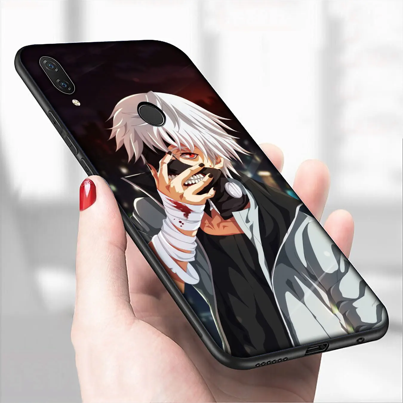IYICAO Токийский Гуль аниме Kaneki Ken Мягкий силиконовый чехол для телефона для Xiaomi Redmi 8A 7A 6A 5A K20 S2 4A 4X Note 8 7 6 Pro 5 Plus