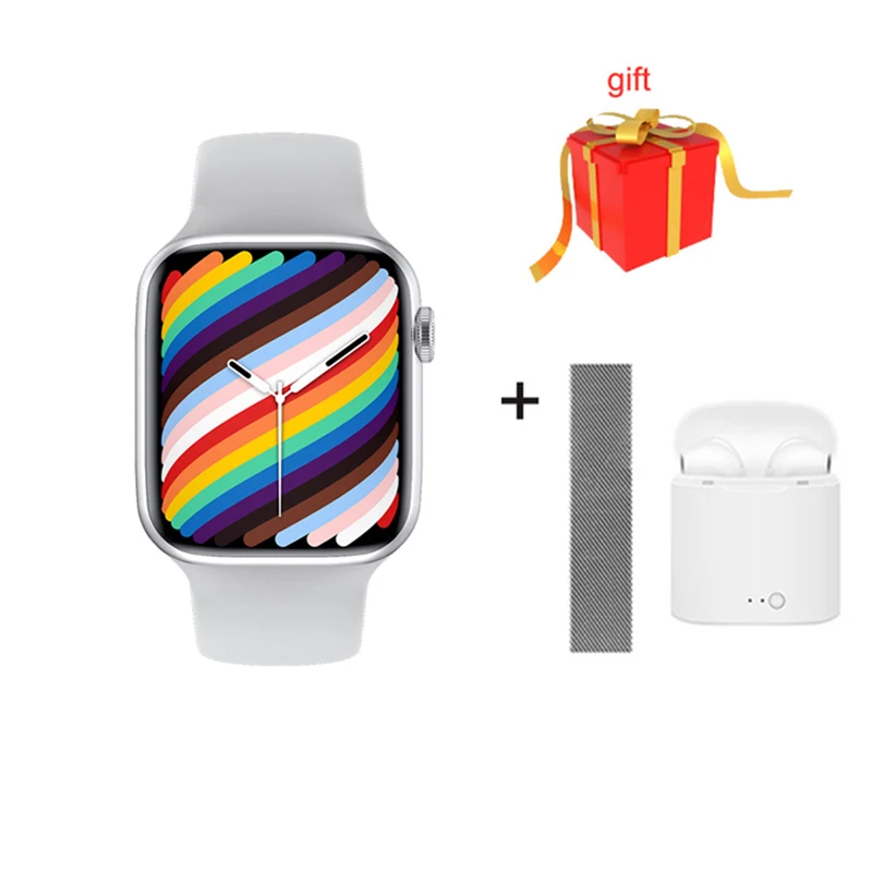 2022 IWO 14 Pro Watch 7 Smartwatch Sleep Monitor Heart Rate Bluetooth Clock Series 7 Woman Men Smart Watch  PK IWO 13 PRO X8 MAX 