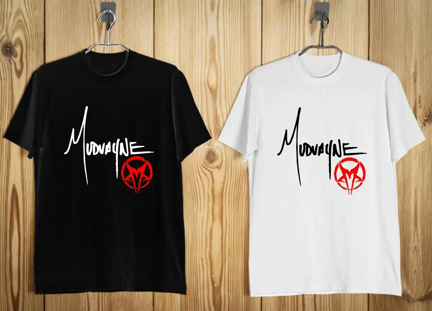 Новый Mudvayne хэви-метал рок-группа логотип мужская футболка черно-белые 2019 крутые