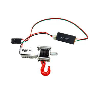 

4 Channels Wireless Remote Controller Receiver Metal Winch/ WPL Winch for 1/12 1/16 WPL MN RC Car Parts Accessories