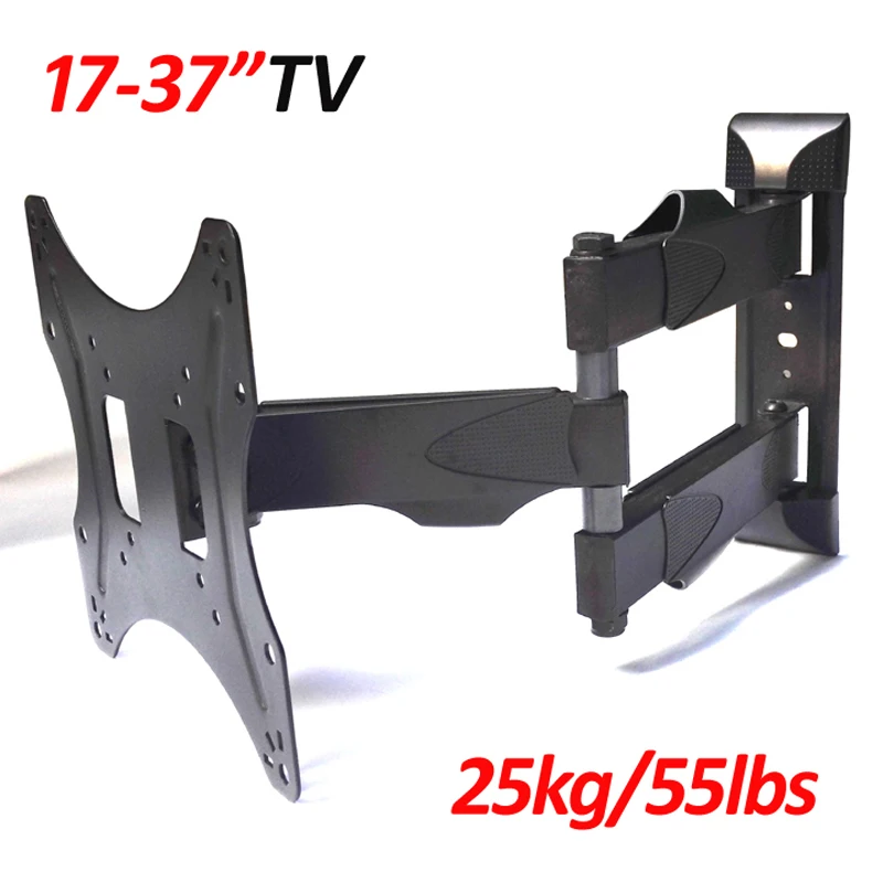 LCD N4 17 &quot 37&quot 25 кг 3 руки 30 420 мм низкопрофильный полный настенный кронштейн для
