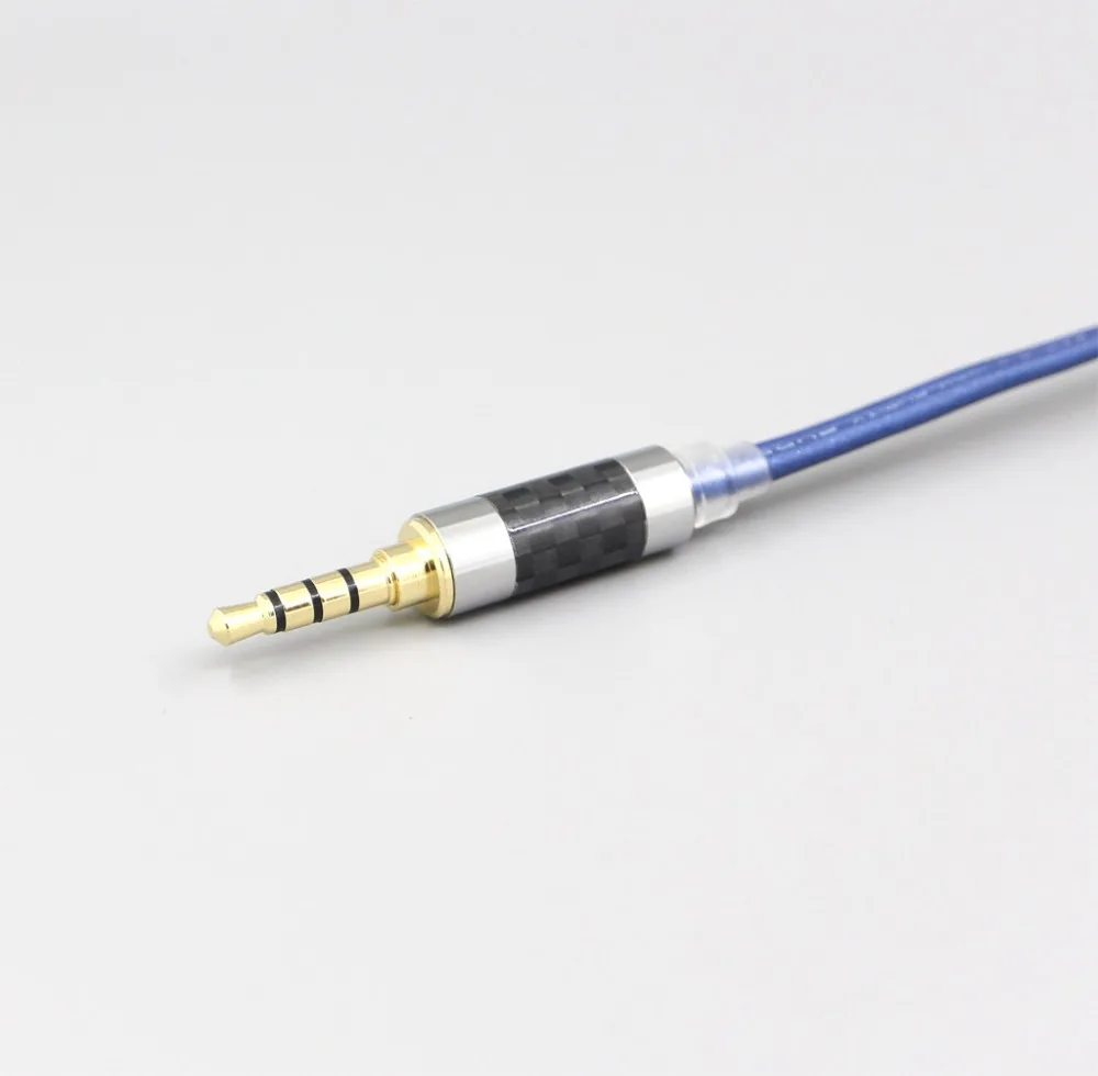 LN004891 наушники чистого серебра кабель+ PEP изолированный для Sennheiser hdxxx hd660s HD650 HD600 HD580 HD525 HD565 наушники