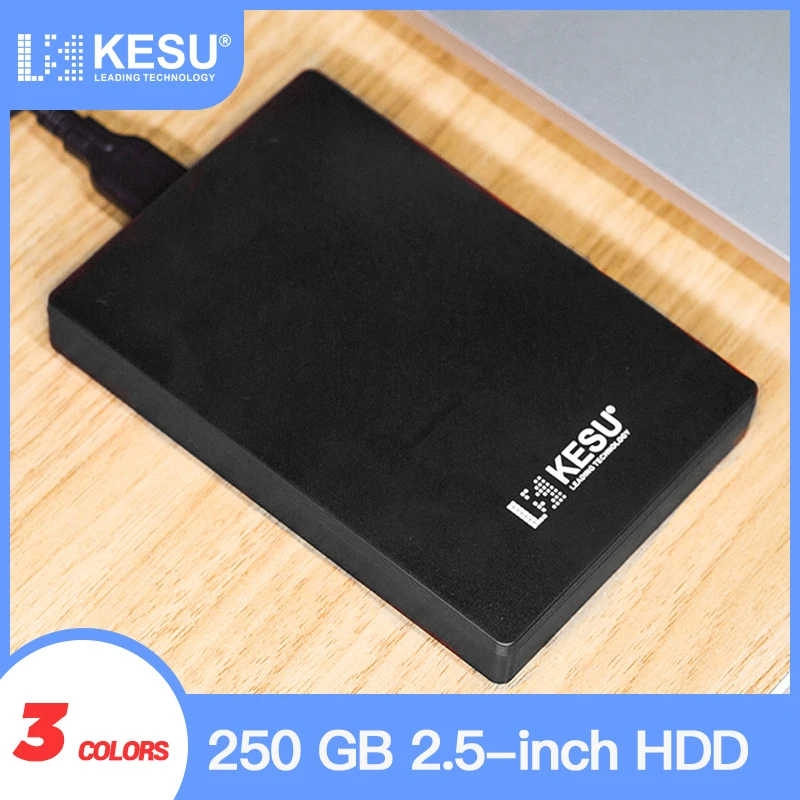 Trampolín hará viceversa KESU USD 3,0 disco duro externo 250GB disco externo alto disco externo HDD  usb original Dispositivo de almacenamiento Linda unidad flash usb _ -  AliExpress Mobile