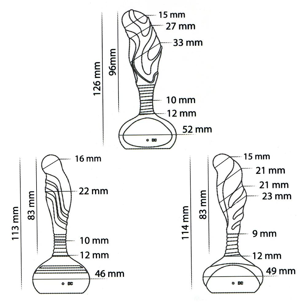 Vibrating Anal Beads Butt Plug For Men With 10 Speed Stimulation_voghion.com