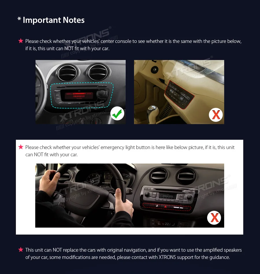 XTRONS " Android 9,0 радио для автомобильного видеорегистратора с GPS DVD плеер для Seat Ibiza MK4 6J SportCoupe Ecomotive Cupra 2009 2010 2011 2012 2013