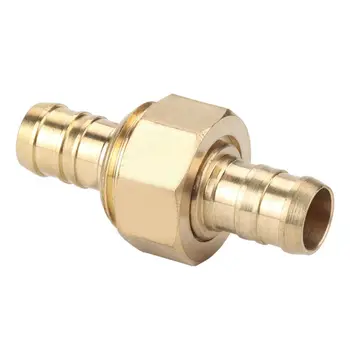 

5*Brass 5/8Garden Hose Mender End Repair Male Female Connector Clamps Rustproof