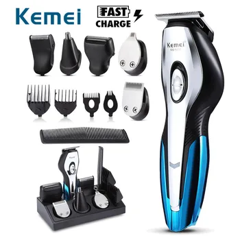 

Kemei 11 In 1 Professional Electric Hair Clipper Men Hair Trimmer Haircut Nose Shaver Beard Razor Styling Tools Shaving Machine