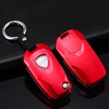 

Aluminum alloy moto key cover shell case key ring chain for Ducati MTS1200 Xdiiavel 2016 2017 2018 motorcycle key bag