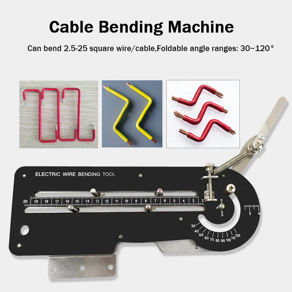 Manual Wire Bending Machine Cable Harness Benders Hard Wire Small Folding  Machine Copper Wire Bender Tool - AliExpress