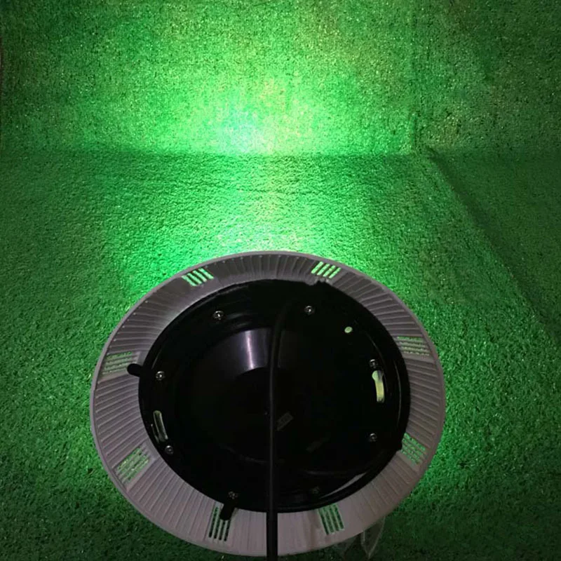Пластиковый подводный светильник с дистанционным управлением RGB, красочный светильник для яхты, настенный светильник для бассейна, светильник для морской лодки