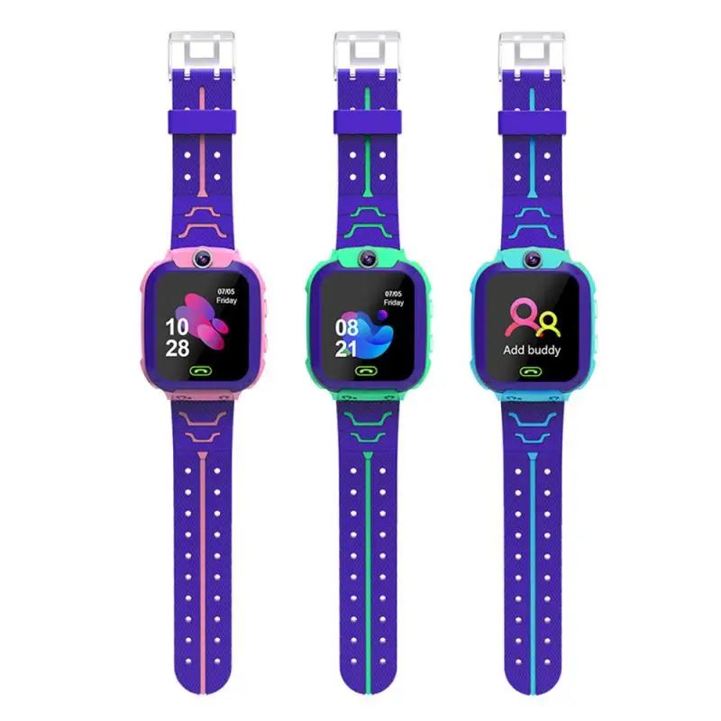 Reloj inteligente Q12 para niños, llamada de emergencia de posicionamiento, GPS seguro, GSM, 1,44 pulgadas, rastreador antipérdida, cámara de Chat de voz