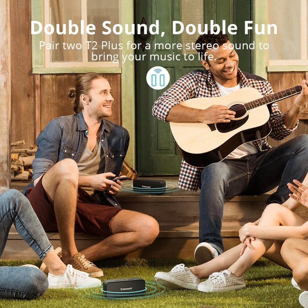 2020 New Tronsmart T2 Plus Bluetooth 5.0 Speaker 20W Portable Speaker 24H Column IPX7 Soundbar with TWS,Voice Assistant,Micro SD 2020 New Tronsmart T2 Plus Bluetooth 5.0 Speaker 20W Portable Speaker 24H Column IPX7 Soundbar with TWS,Voice Assistant,Micro SD