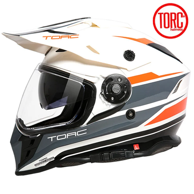 TORC T33 Полнолицевой мотоциклетный шлем для мужчин внедорожный Мото Кросс Casco moto