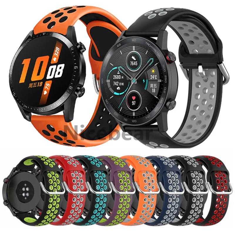 Wrist Straps Band for Huawei Watch GT 2 46mm 42mm smartwatch Strap Honor Magic Bands Sport belt bracelet | Электроника