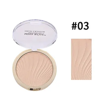 

Miss Rose Highlighter Powder Palette multi Colors High Gloss Shimmer enhanced silhouette Powder Repair powder Pallet Cosmetic